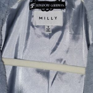Milly by BergdorfGoodman sz S faux coat